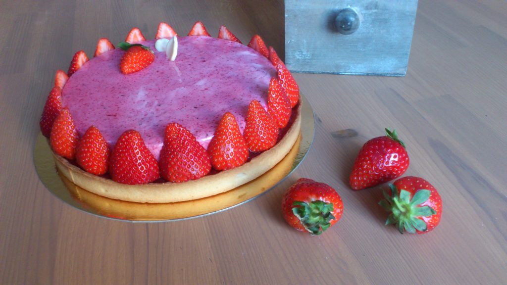 tarte fraise revisitée