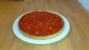 fond tarte fraise