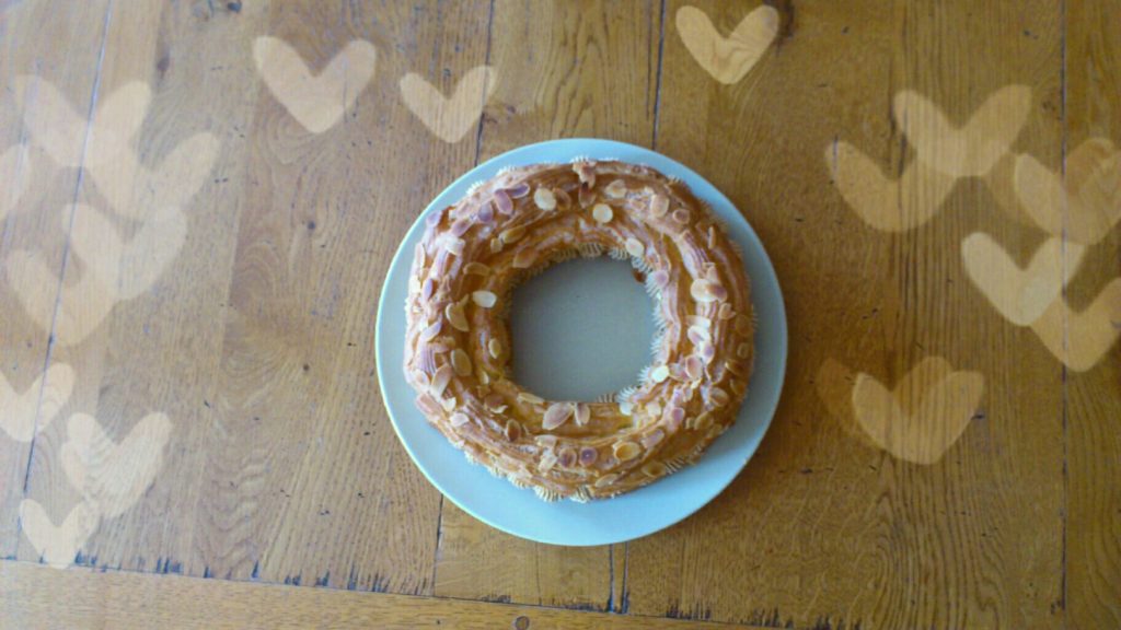 paris brest dessus